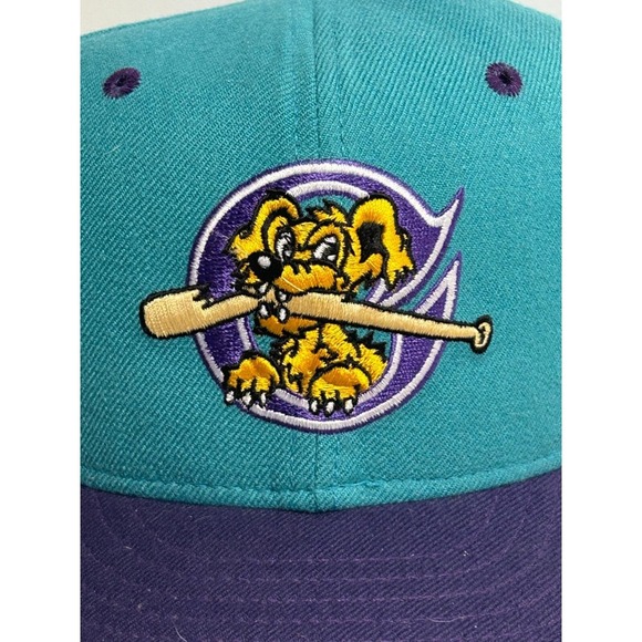 CHARLESTON RIVER DOGS New Era 59Fifty Ball Hat 7 3/8 MiLB Made in the USA - Picture 3 of 6